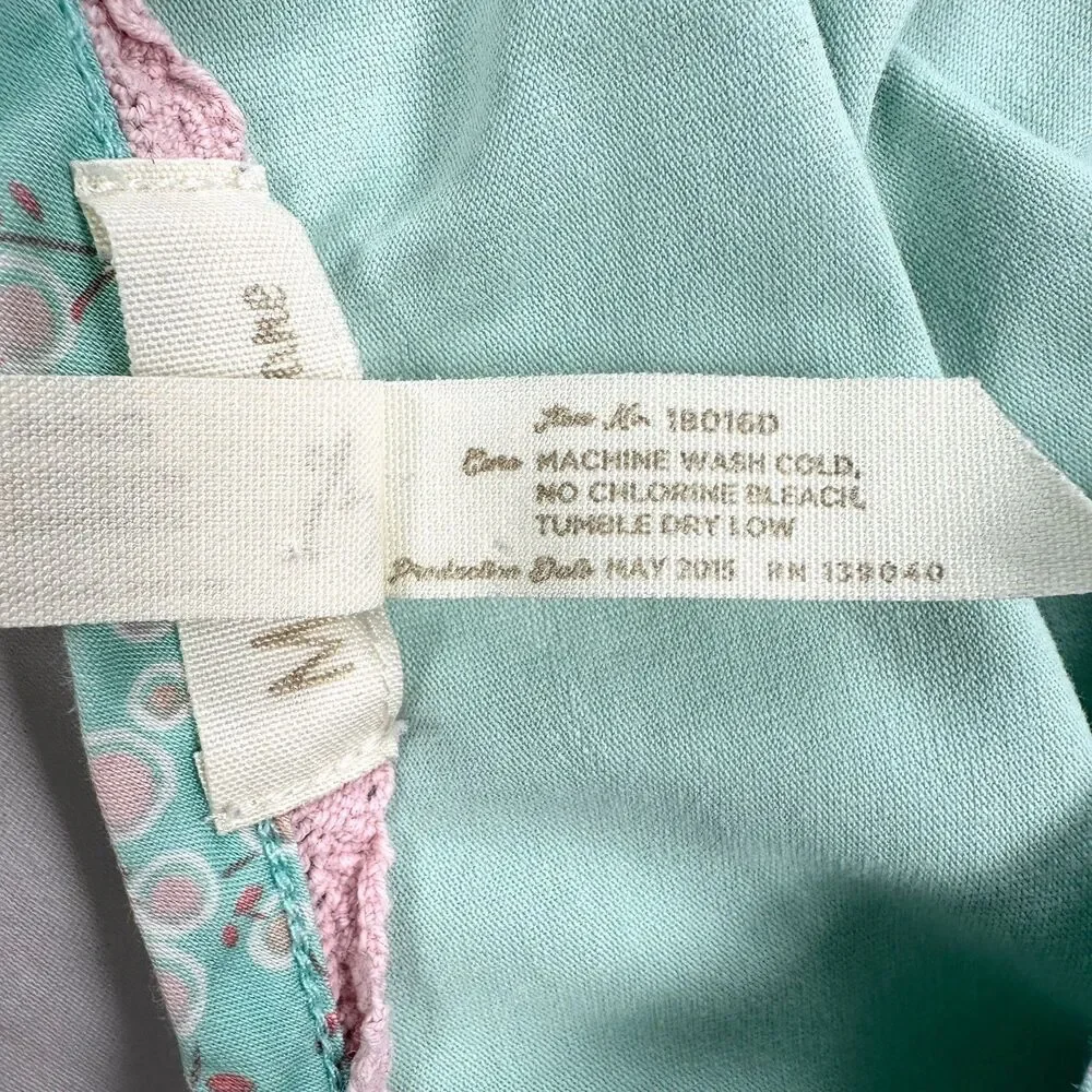 MATILDA JANE Ruffle A Line Dress Pockets Size 2 2T Green Cottagecore Country